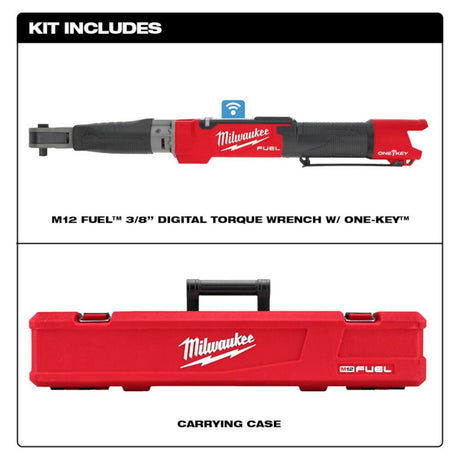 M12 FUEL 3/8inch Digital Torque Wrench with ONE-KEY (Bare Tool) 2465-20