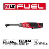 M12 FUEL 3/8inch Extended Reach High Speed Ratchet Kit 2569-21