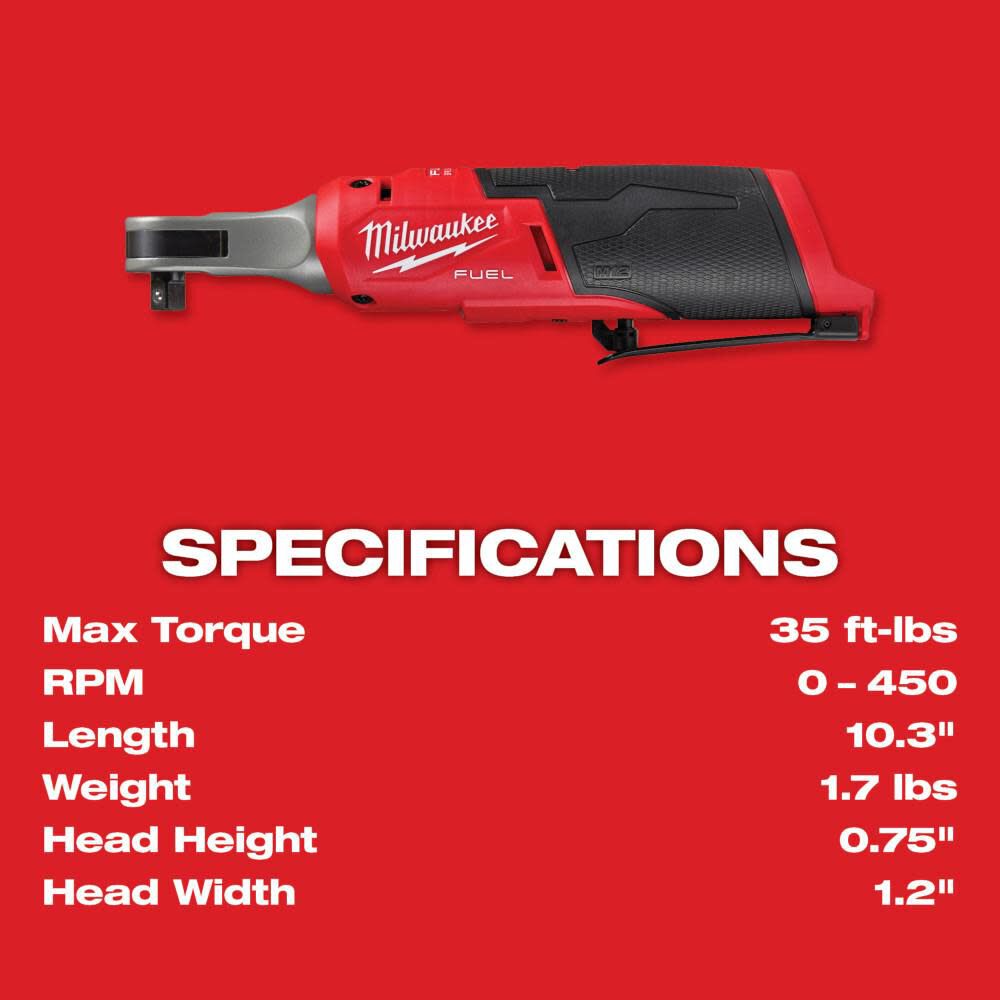 M12 FUEL 3/8inch High Speed Ratchet Bare Tool 2567-20