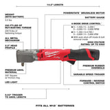 M12 FUEL 3/8inch Right Angle Impact Wrench Kit 2564-22