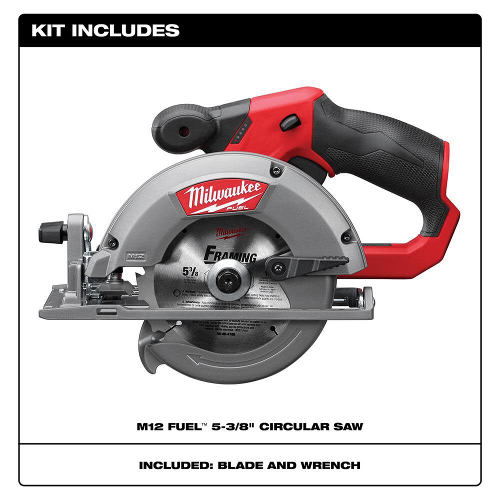 M12 FUEL 5- Circular Saw (Bare Tool) 2530-20