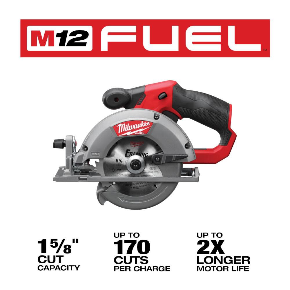 M12 FUEL 5- Circular Saw (Bare Tool) 2530-20