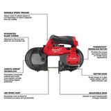 M12 FUEL Compact Band Saw (Bare Tool) 2529-20