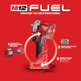 M12 FUEL Stubby 1/2 in. Impact Wrench (Bare Tool) 2555-20