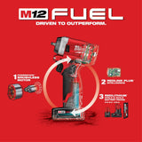 M12 FUEL Stubby 1/4 in. Impact Wrench Kit 2552-22