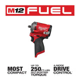 M12 FUEL Stubby 3/8 in. Impact Wrench (Bare Tool) 2554-20