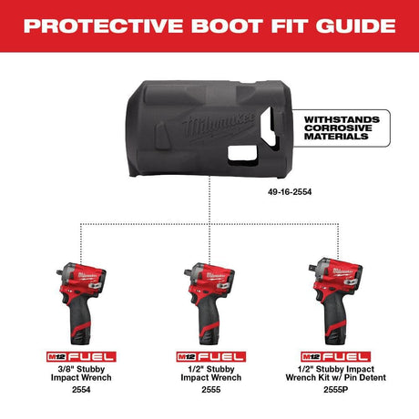 M12 FUEL Stubby Impact Driver Protective Boot 49-16-2554