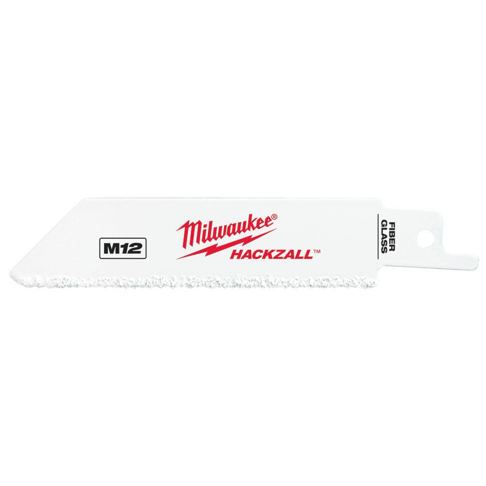 M12 Hackzall Grit Edge Fiberglass Bi-Metal Blade 3Ct 49-00-5400