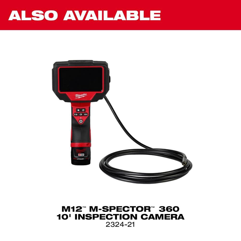 M12 M Spector 360 10' Inspection Camera Kit 2324-21