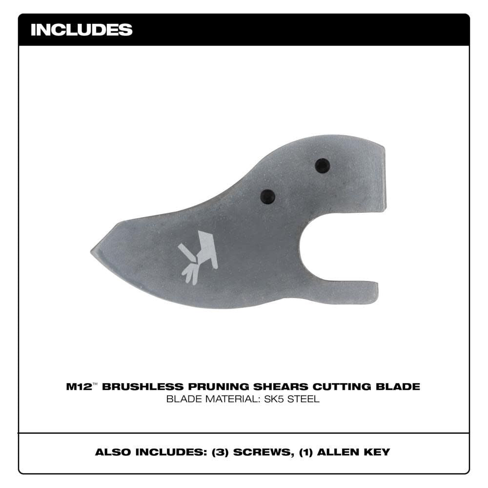 M12 Pruning Shears Replacement Blade 48-44-2769