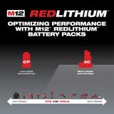 M12 REDLITHIUM XC 3.0Ah Battery (2pk) 48-11-2412