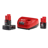 M12 REDLITHIUM XC6.0/2.0Ah Battery and Charger Starter Kit 48-59-2420-2460