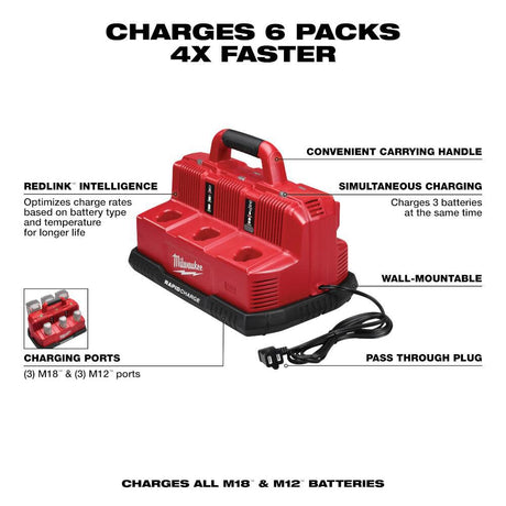 M18 & M12 Rapid Charge Station 48-59-1807