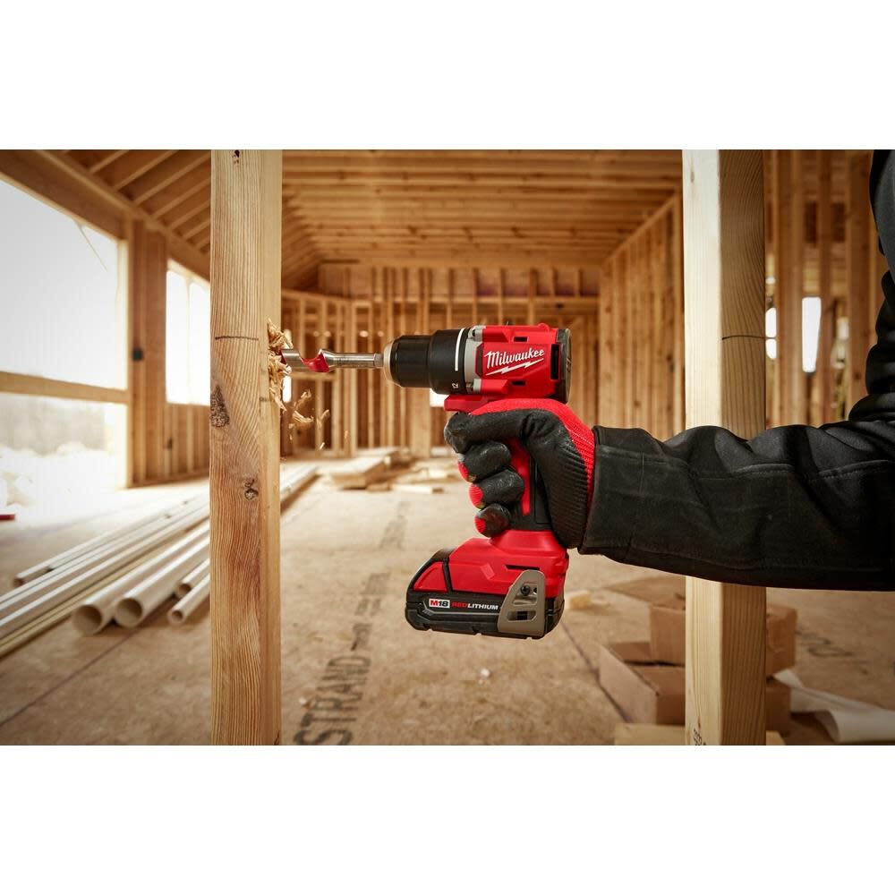 M18 1/2 Inch Drill Driver, 1/4 Inch Impact Driver & 6-1/2 Inch Circular Saw Combo Kit Bundle 3692-22CT-2630-20