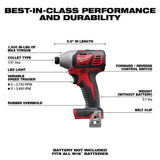 M18 1/4 in. Hex Impact Driver (Bare Tool) 2656-20