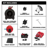 M18 200 ft Pipeline Inspection System Kit 2974-22