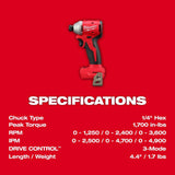 M18 4-Tool Combo Kit 3693-24CX