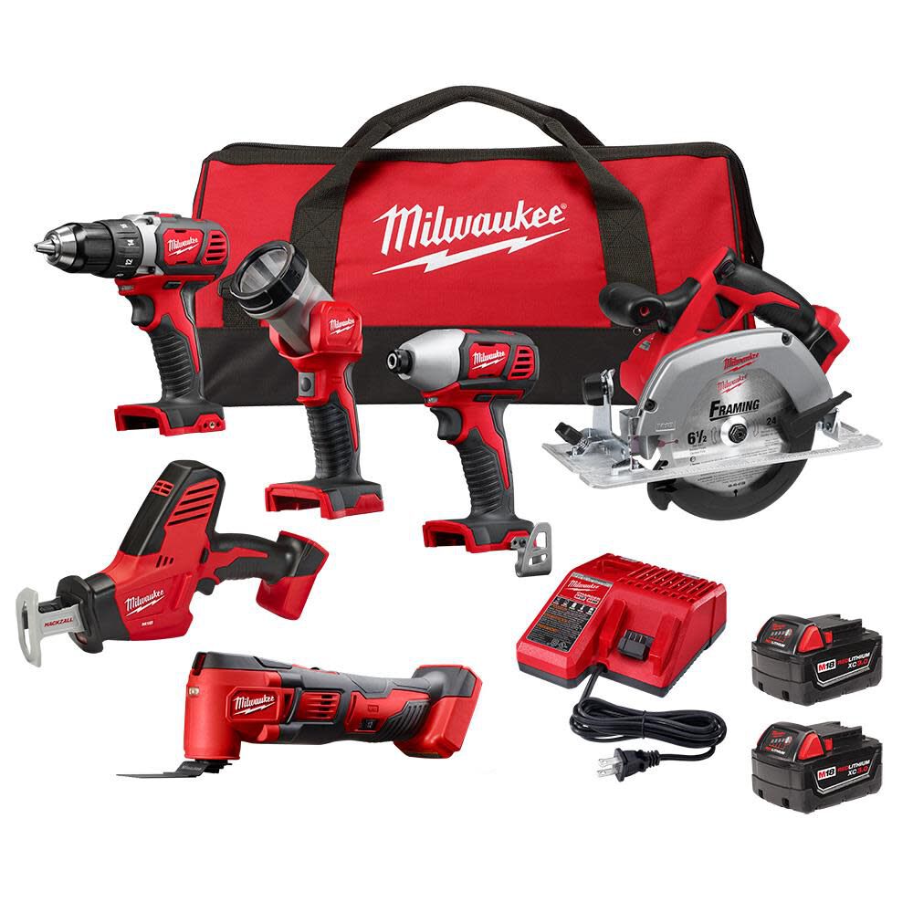 M18 6-Tool Combo Kit 2691-26