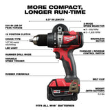 M18 Brushless Hammer Drill/Impact Combo Kit 2893-22