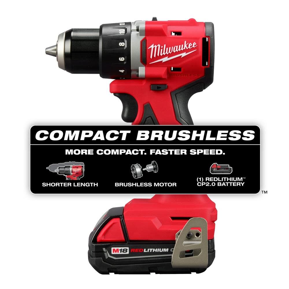 M18 Compact 1/2 in Drill/Driver Kit 3601-21P