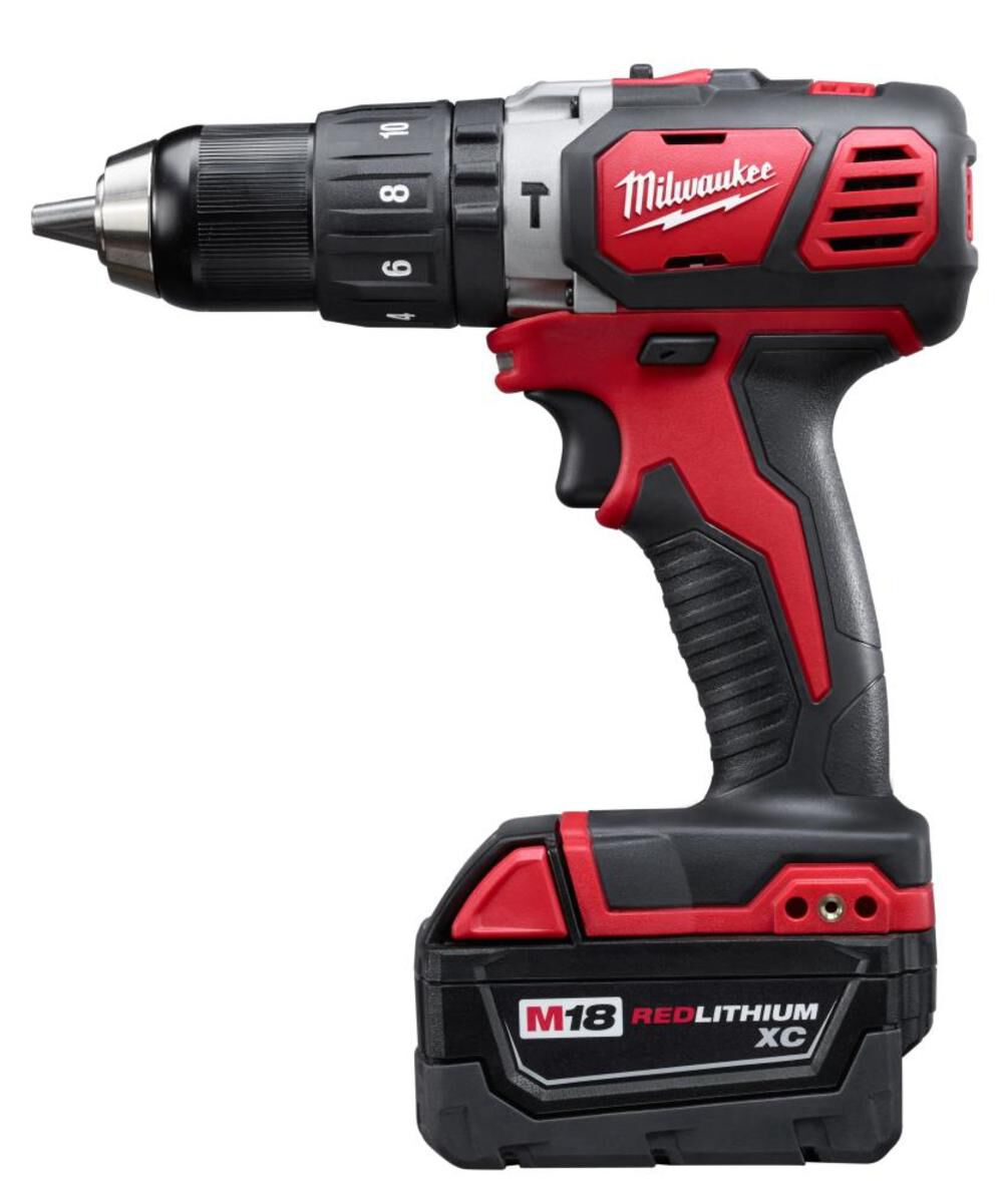 M18 Compact 1/2 in. Hammer Drill/Driver Kit with XC Batteries 2607-22