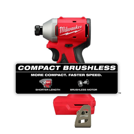 M18 Compact 1/4 in Hex Impact Driver (Bare Tool) 3650-20