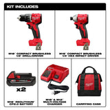 M18 Compact 2-Tool Combo Kit 3692-22CT