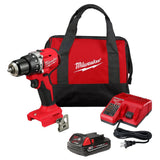 M18 Compact Brushless 1/2in Hammer Drill/Driver Kit 3602-21P