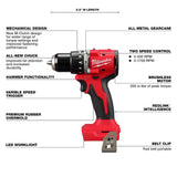 M18 Compact Brushless 2-Tool Combo Kit 3693-22CX