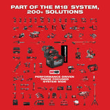 M18 FORCE LOGIC 10-Ton Knockout Tool 1/2 in. to 2 in. Kit 2676-22