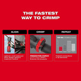 M18 FORCE LOGIC 12T Latched Linear Crimper Kit 2878-22