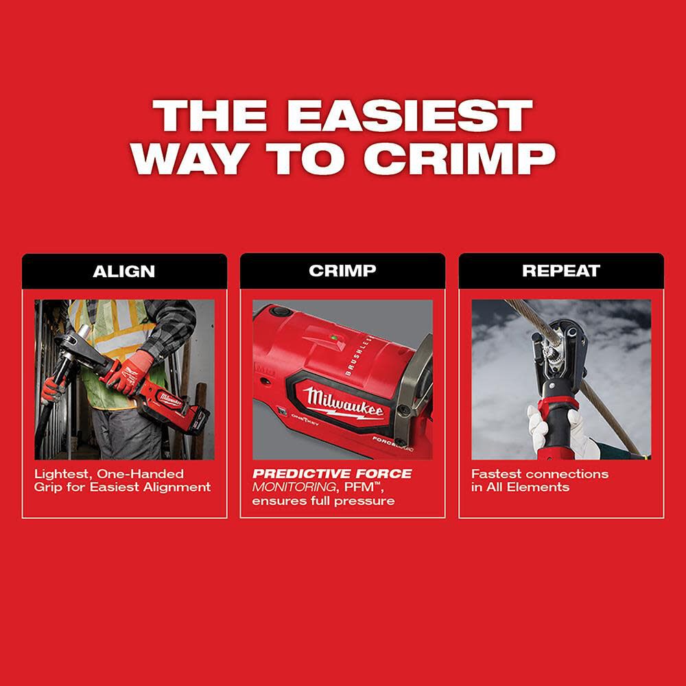 M18 FORCE LOGIC 15T Crimper 2879-20