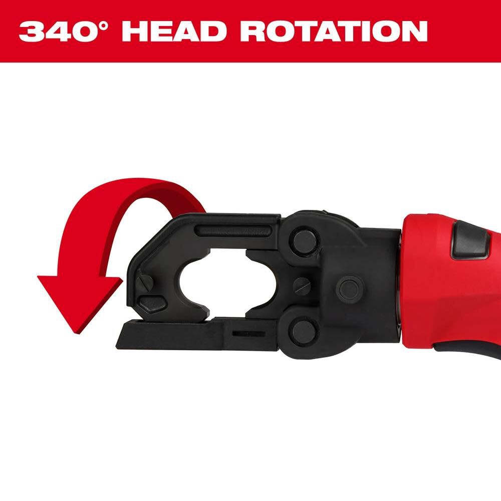 M18 FORCE LOGIC 6T Latched Linear Utility Crimper Kit 2979-22