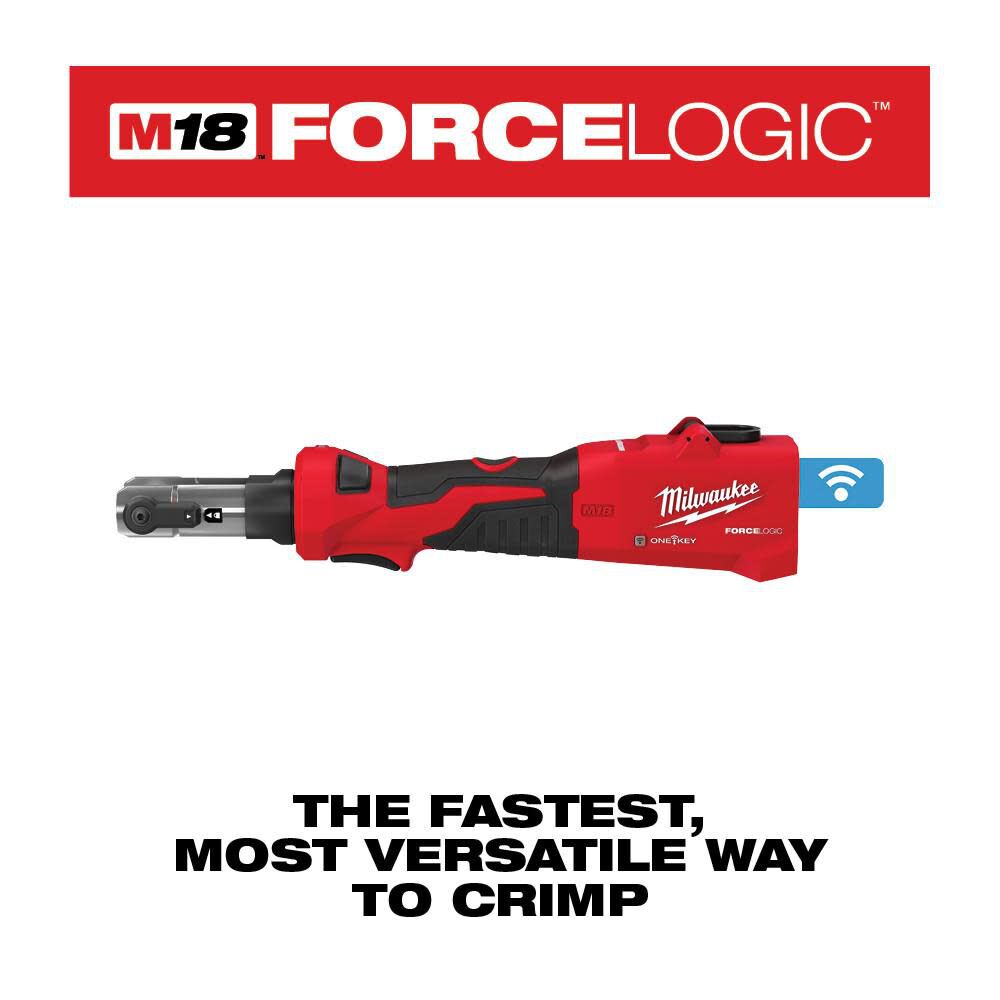 M18 FORCE LOGIC 6T Linear Utility Crimper (Bare Tool) 2978-20