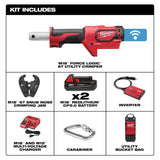 M18 Force Logic 6T Utility Crimping Kit with D3 Grooves-Snub Nose 2678-22