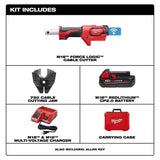 M18 FORCE LOGIC Cable Cutter Kit with 750 MCM Cu Jaws 2672-21