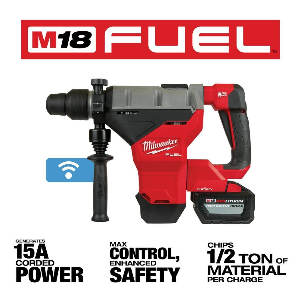 M18 FUEL 1 3/4inch SDS Max Rotary Hammer Kit 2718-22HD