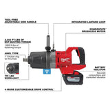 M18 FUEL 1 in. D-Handle High Torque Impact Wrench with ONE-KEY Kit 2868-22HD