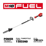 M18 FUEL 10inch Pole Saw (Bare Tool) with QUIK-LOK 2825-20PS