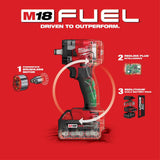 M18 FUEL 1/2 Compact Impact Wrench with Friction Ring Kit 2855-22