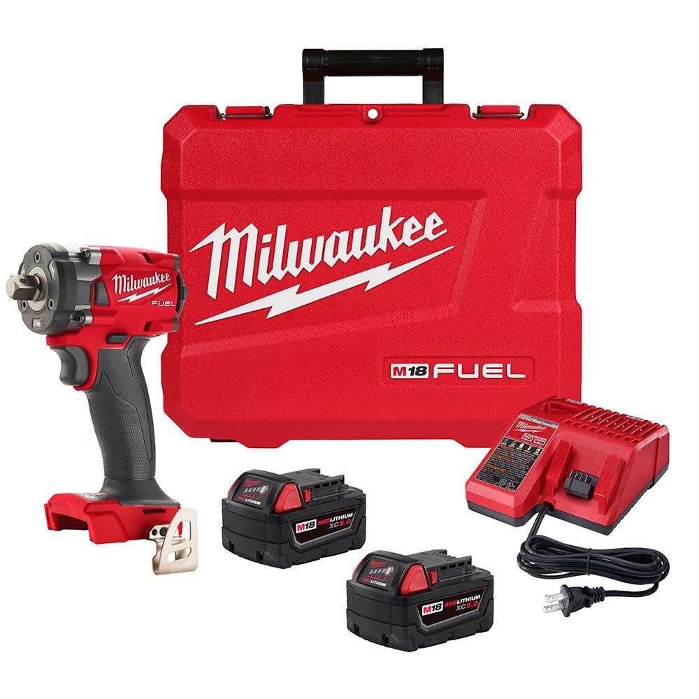 M18 FUEL 1/2 Compact Impact Wrench with Friction Ring Kit 2855-22