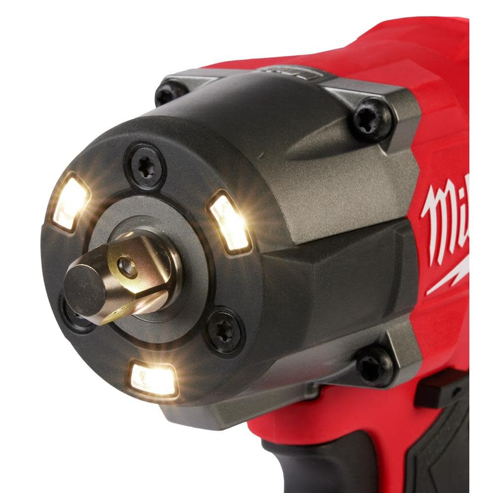 M18 FUEL 1/2 in Controlled Mid-Torque Impact Wrench (Bare Tool) with TORQUE-SENSE Pin Detent 3062P-20