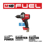 M18 FUEL 1/2 in. Hammer Drill with One Key (Bare Tool) 2806-20