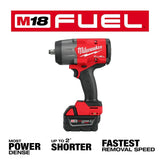 M18 FUEL 1/2 in High Torque Impact Wrench with Friction Ring Kit 2967-21B