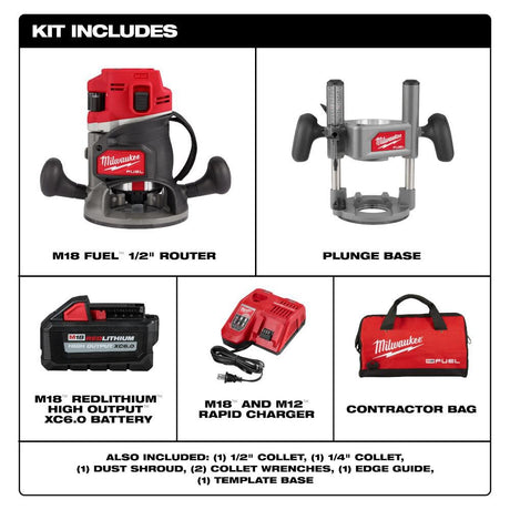 M18 FUEL 1/2 in Router Kit 2838-21