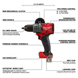 M18 FUEL 1/2inch Drill/Driver (Bare Tool) 2903-20