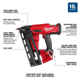 M18 FUEL 16 Gauge Angled Finish Nailer (Bare Tool) 2841-20