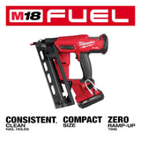 M18 FUEL 16 Gauge Angled Finish Nailer Kit 2841-21CT