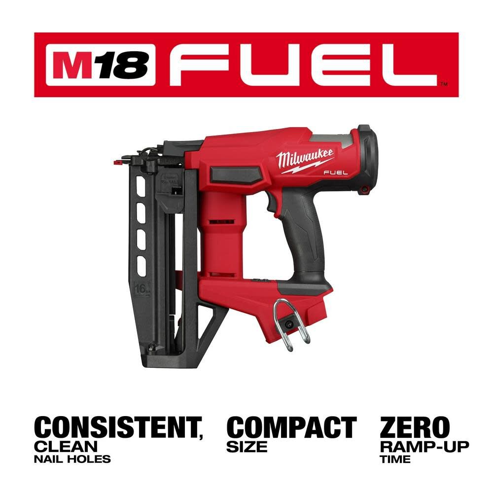 M18 FUEL 16 Gauge Straight Finish Nailer (Bare Tool) 3020-20