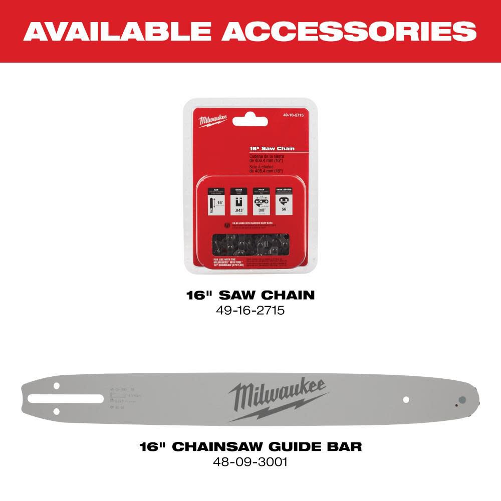 M18 FUEL 16 in. Chainsaw (Bare Tool) 2727-20